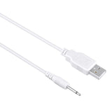3ft White USB Cord For Rechargeable Adult Toys Vibrators Universal Charger