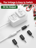 AC / DC Adapter For Department 56 Village Collection Accessories 56.55026 Light