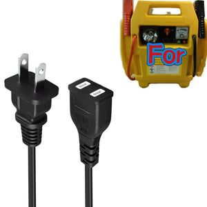 6ft AC in Power Charging Cord For Chicago Electric 38391 Jump Starter 12V