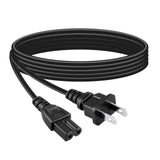 6ft Universal Power Cord Cable for PS3 Slim PSX PS2 Xbox DC Sony Playstation PS1
