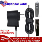 5V 1A AC Adapter Charger for Philips Norelco G290 G370 G390 G470 G480 Power Cord