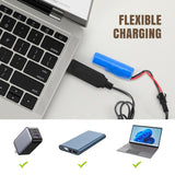 3.7V Battery Charger with SM-2P Plug USB Li-Ion Battery Charger for RC Car Amphi