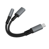 USB-C to 3.5Mm Headphone & Charger Dongle with PD For Galaxy S25 S24 S23 Ultra