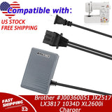 Power Cord for Brother #J00360051 JX2517 LX3817 1034D XL2600i