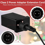12V 2A LED Controller Adapter for Christmas String Light Decorations Waterproof