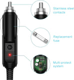 Car Adapter for YAESU Vertex Radio FT-277R FT-817 EDC19A FT-817ND HX270S HX280S