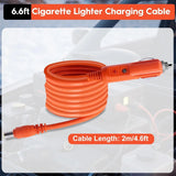6.6FT Car Charging Cable For Jackery Explorer 1000 v2 / 2000 V2   Power Station