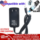 Charger For MONOZEL VC028 VC026 Handheld Vacuum Cordless Car Vacuum Cleaner