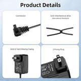 2-Prong Adapter For Aiper Pilot H1 2000mAh Handheld Pool Vacuum Cleaner