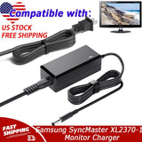 AC Adapter For Samsung SyncMaster XL2370-1 LS23EFPKFKD/ZA Monitor Charger Power