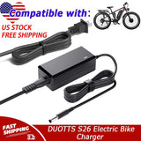 AC Adapter Charger For DUOTTS S26 Electric Bike