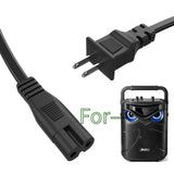 AC Power Cord For Moukey MHs265-1 Karaoke Machine Dual 6.5" Woofer Party Speaker