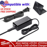 45W Laptop Charger For asus laptop x553m x553ma x553s x540 x540m x540y x540ya