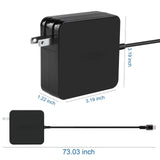 90W TYPE-C Adapter For HP 17 ZHAN 66 Pro c640 c645 ZBook Elite Dragonfly Laptop