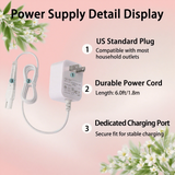 12V Adapter for Braun Face Epilator Facespa Pro 910 911 921 Charger