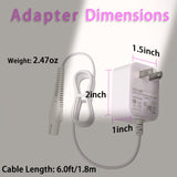 AC Adapter For Braun Epilator 9 7 5 9-720 9-300 9-890 9-030 9-880 5-810 5-620