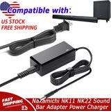 24V AC Adapter For Nakamichi NK11 NK22 Sound Bar Home Theatre System Power Cord