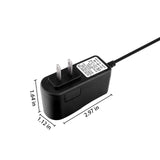 9V Adapter For LABIGO Cordless Spin Scrubber LA1 Pro,for Voweek VWS211,2 Prong