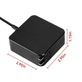 2025 Slim 65W USB-C Laptop Charger For Lenovo Thinkpad/Yoga/Chromebook Computer