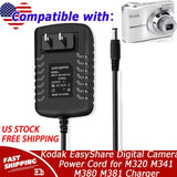 5V Charger For Kodak EasyShare Digital Camera, Power Cord for M320 M341 M380 M38