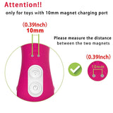Magnetic USB DC Charger Cable Replacement Charging Cord-(10mm/0.24in) For Toys