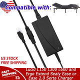 Adapter For Lucid L150 L300 L600 and Ergo Extend Sealy Ease or Ease 2.0 Serta (Not For LUCID L150 Old Model)