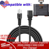 Heavy-Duty Charger for Jackery Power Station Explorer 3000/2000/1500/1000 Pro