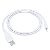 3ft White USB Vibrator Cable Cord for Rechargeable Adult Toys Vibrators Charger