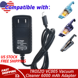 5V Charger For TROIZO VC005 Portable Vacuum Cleaner 6000 mAh Power Supply
