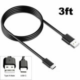 USB C Fast Charging Cord For TOZO T12 NC9 NC7 NC2 G1 A1 T12 Pro W1 W3 W8 PB2,3A