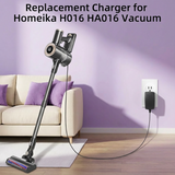 Charger for Homeika Cordless Vacuum Cleaner H016 HA016,26.5V for 20Kpa Vacuum