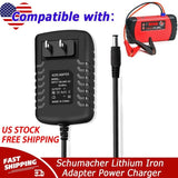 AC Adapter Charger for Schumacher Lithium Iron Jump Starter SL1 Red Fuel Power