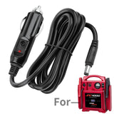 Dual Plug Car 12V DC Adapter for Jump-N-Carry JNC4000 CAT CJ3000 CJ2000 Charger