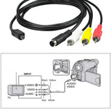 AV A/V TV Cable/Cord for Sony DCR-SR100E DVR-DVD405 DCR-HC40 DCR-HC40E DCR-HC41