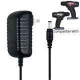 AC/DC Adapter for Ryobi CD100 12V Drill Driver Battery Charger