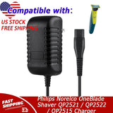 4.3V Power Charger for Philips Norelco OneBlade Shaver QP2521 / QP2522 / QP2515