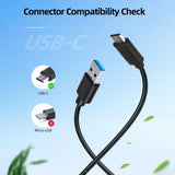 USBC Charging Cable for MySmile LP221 Cordless Water Flossers
