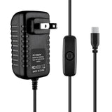 AC Adapter Charger for Huion Kamvas Pro 16 (2.5K) GT1602 Plus 4K GT1562 Tablet