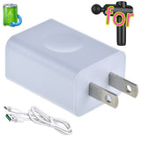 Charger For Medcursor MG05, Youdgee M15, Reflux, AUKEY Home Massage Gun White