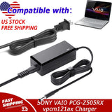 AC Adapter for SONY VAIO PCG-FXA32/B PCG-XG29 PCG-Z505RX vpcm121ax Charger Cord