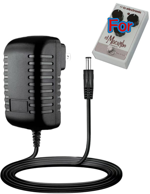 AC Adapter For TC Electronic El Cambo Overdrive Classic Tube Overdrive Pedal