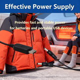 USB 5V to 8.4V Charger for 7.4V 3000 2200mAh Li-Polymer Battery Heated Socks