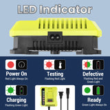 Charger For Ryobi 40V For OP401 OP404 OP406A OP40261 OP40301 OP40401 OP40501