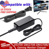 AC Adapter For VIOTEK GNV27DB GNV27DB2 GNV29CB GFV22CB Gaming Monitor Charger US
