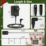 5V Christmas Ornaments Power Cord for Hallmark Keepsake Storyteller and Magic Ke