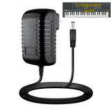 12V AC Adapter for Yamaha PSS-260 PSS-270 PSS-280 PSS-290 PSS-370 Piano Keyboard