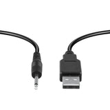 3ft Black USB DC Power Adapter Charger Cable Lead for Curve Wand Vibrator