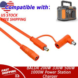 3M 8mm Extension Cable 14AWG For BALDR 200W 330W 500W 1000W Power Station