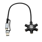 USB A/C To 3.5mm Adapter for Ipad Pro 2018/2019/2020/2021/2022/2023