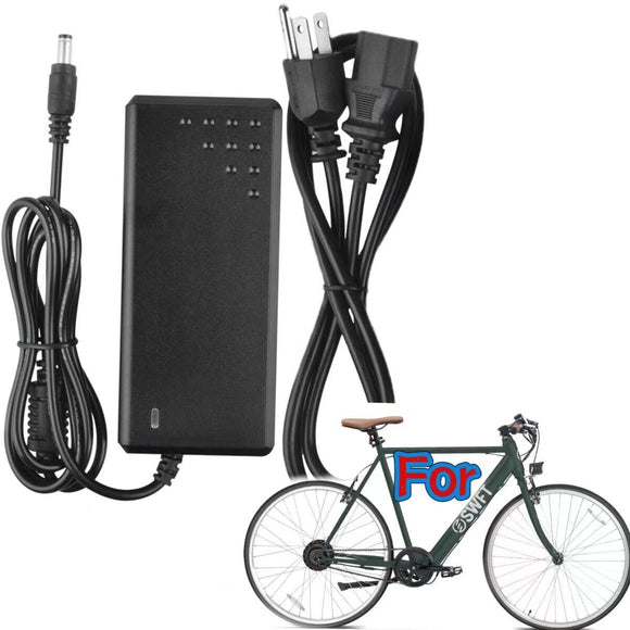 🚲48V 2Amp AC Adapter for SWFT Volt Electric Bike Power Supply Cord
